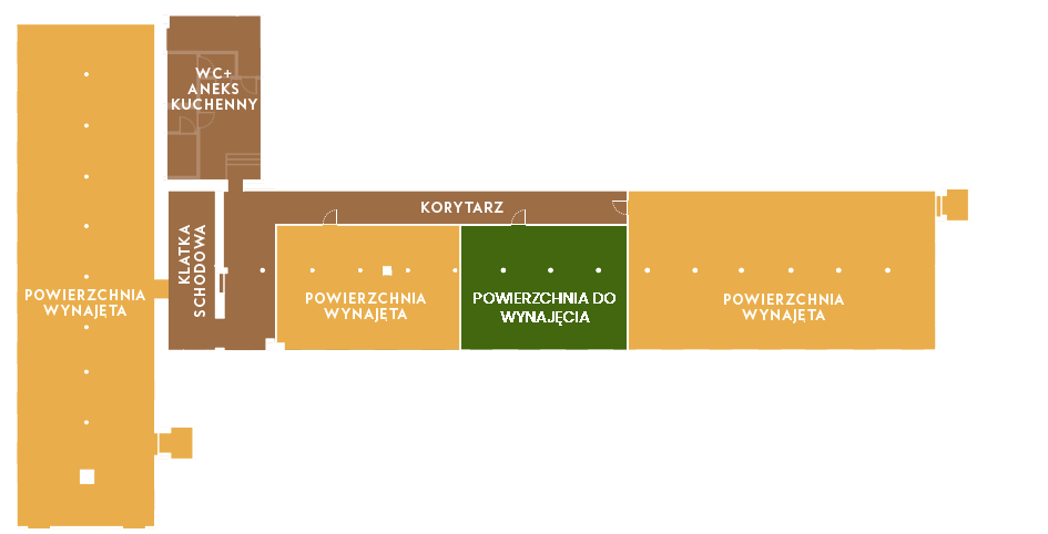 SkrzywanaFactory plan pierwszego piętra a