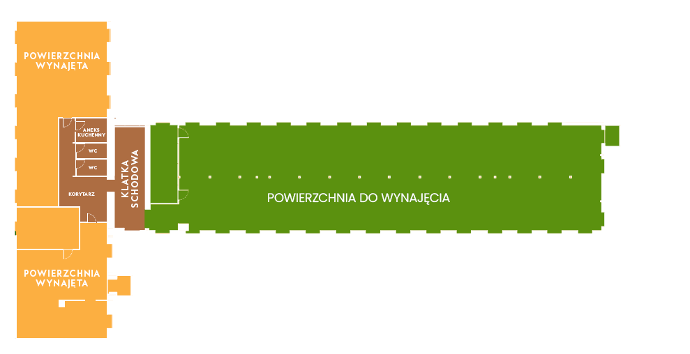 SkrzywanaFactory plan drugiego piętra